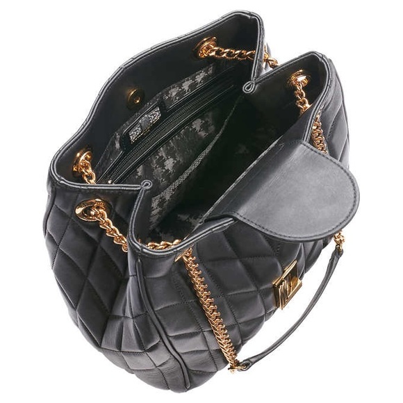 Karl Lagerfeld - Leather Bucket Purse - Picture 5 of 12